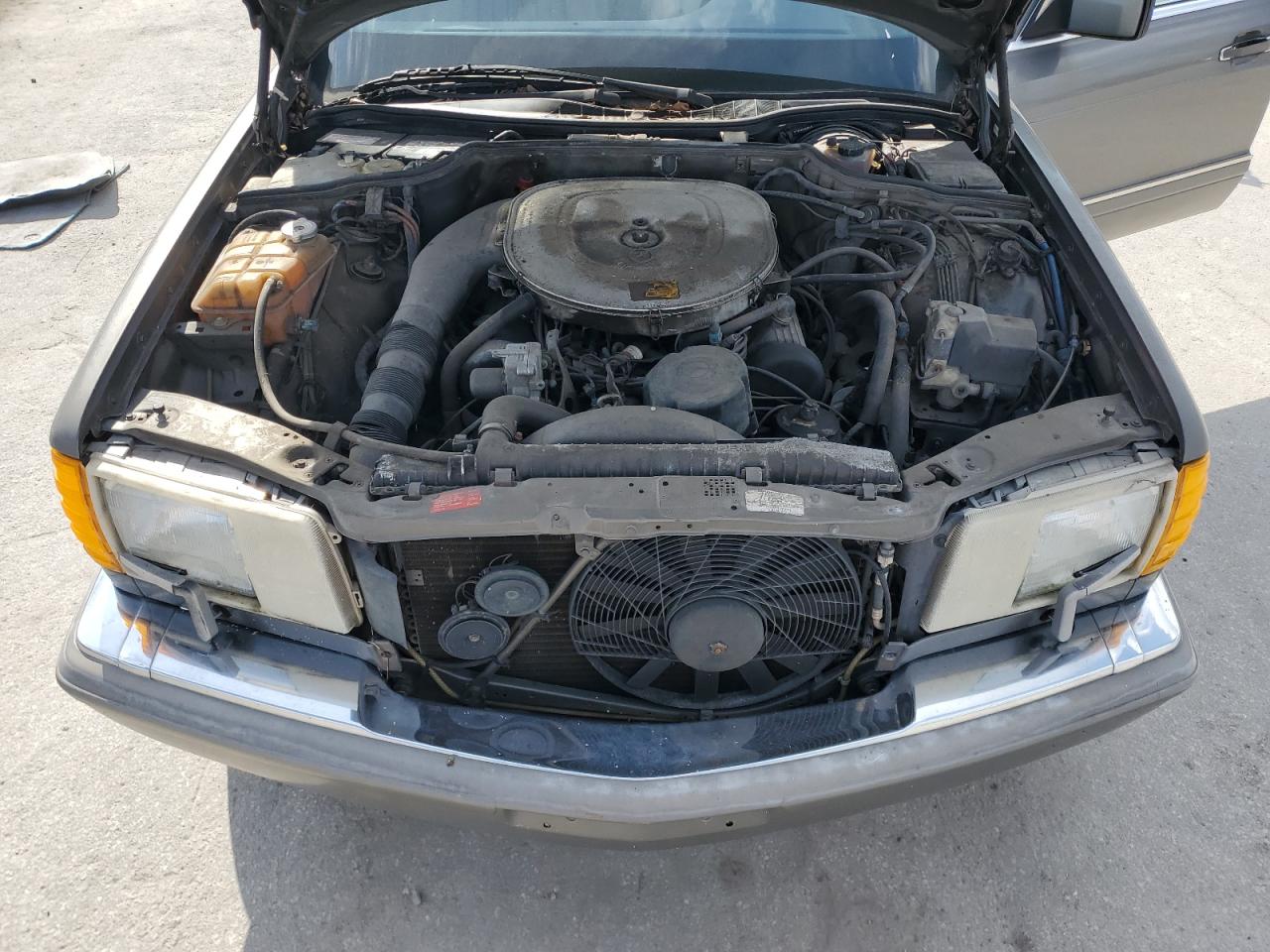 1988 Mercedes-benz 420 Sel Gray vin: WDBCA35D5JA397688