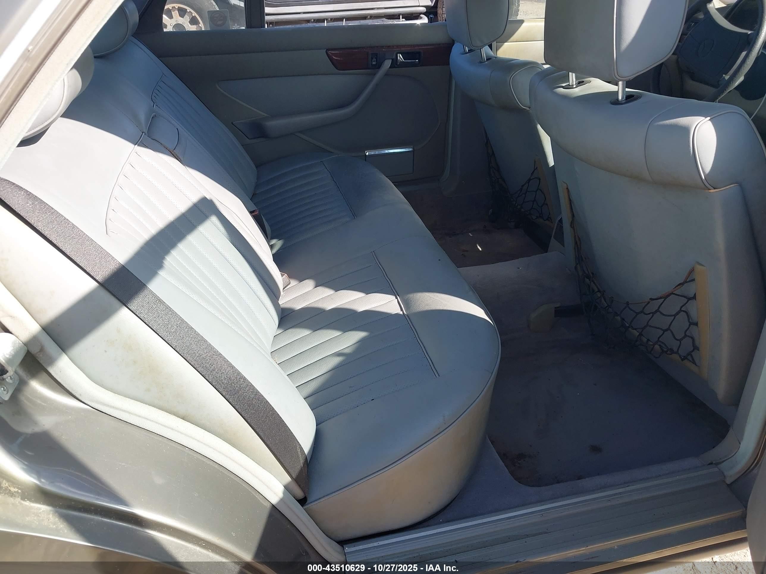1988 Mercedes-benz 420 Sel Gray vin: WDBCA35D5JA397688