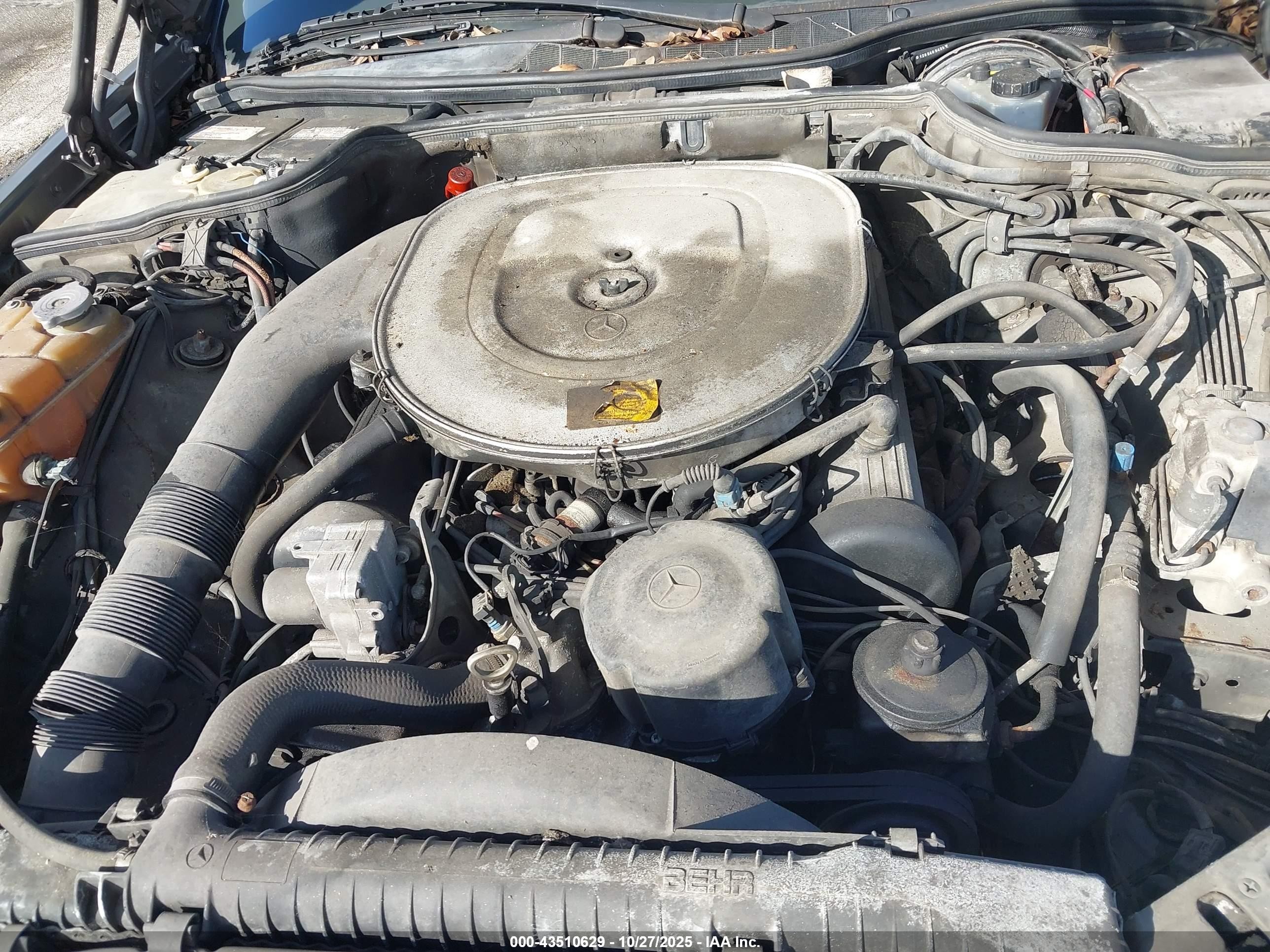 1988 Mercedes-benz 420 Sel Gray vin: WDBCA35D5JA397688