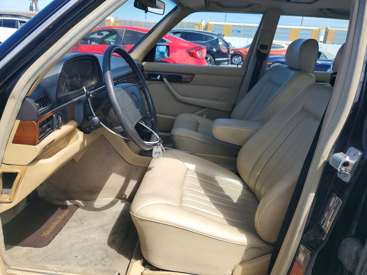 1988 Mercedes-benz 420 Sel Black vin: WDBCA35D6JA423506