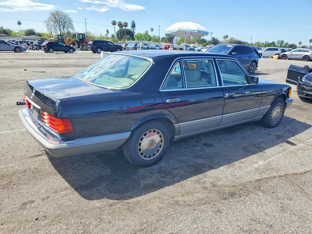 1988 Mercedes-benz 420 Sel Black vin: WDBCA35D6JA423506