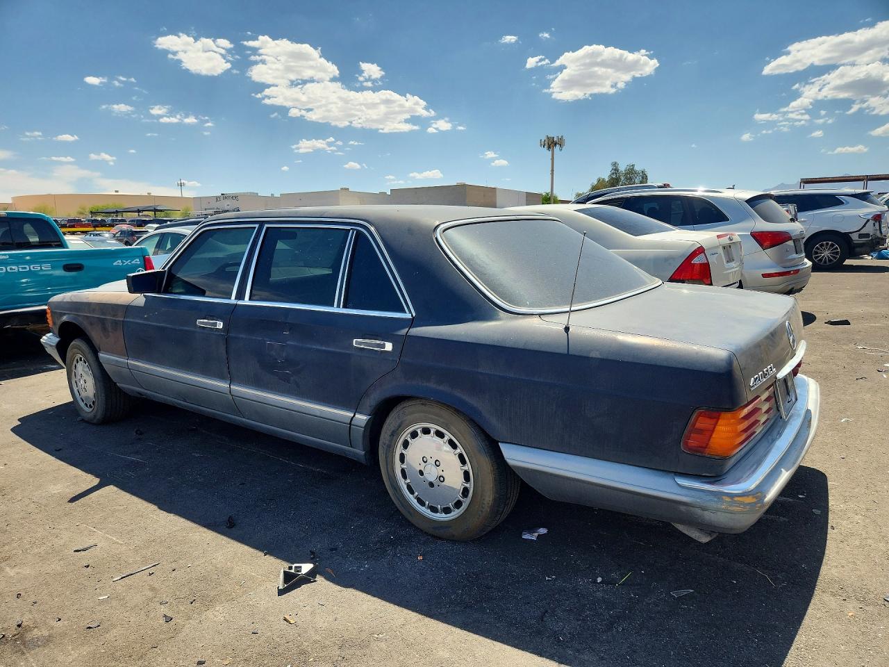 1986 Mercedes-benz 420 Sel Blue vin: WDBCA35D7GA210198
