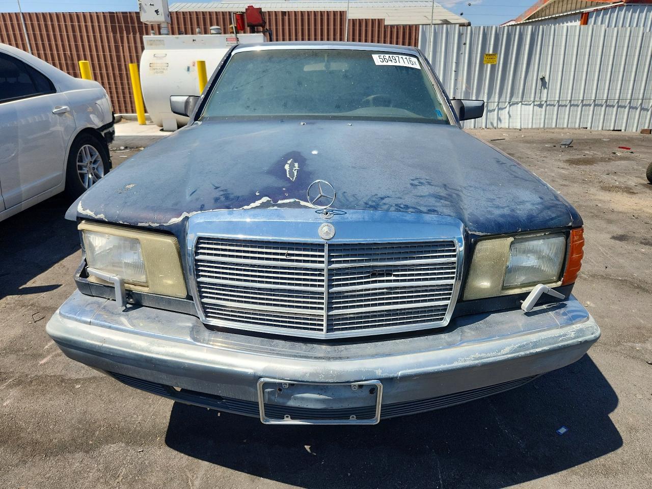 1986 Mercedes-benz 420 Sel Blue vin: WDBCA35D7GA210198