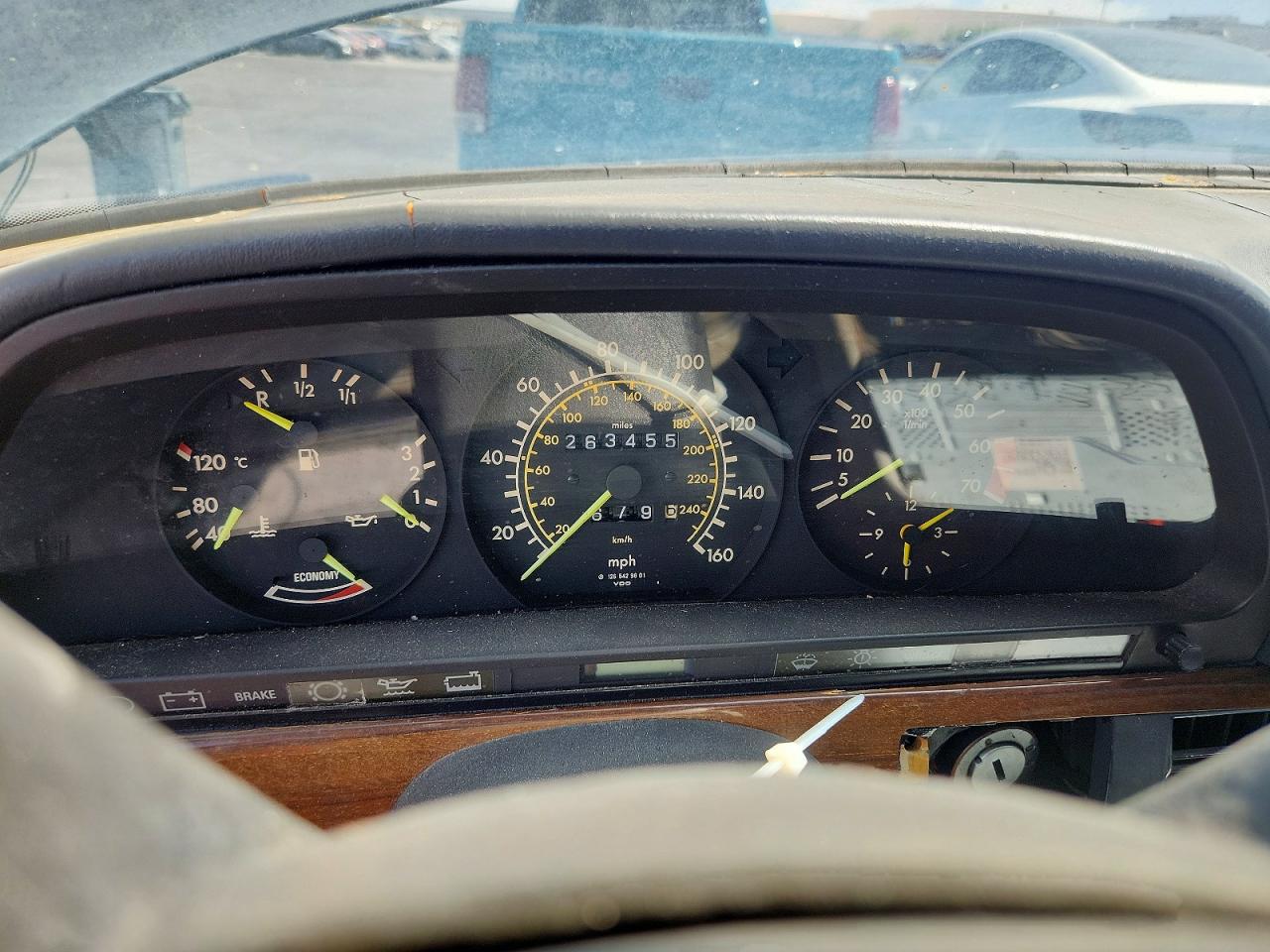 1986 Mercedes-benz 420 Sel Blue vin: WDBCA35D7GA210198