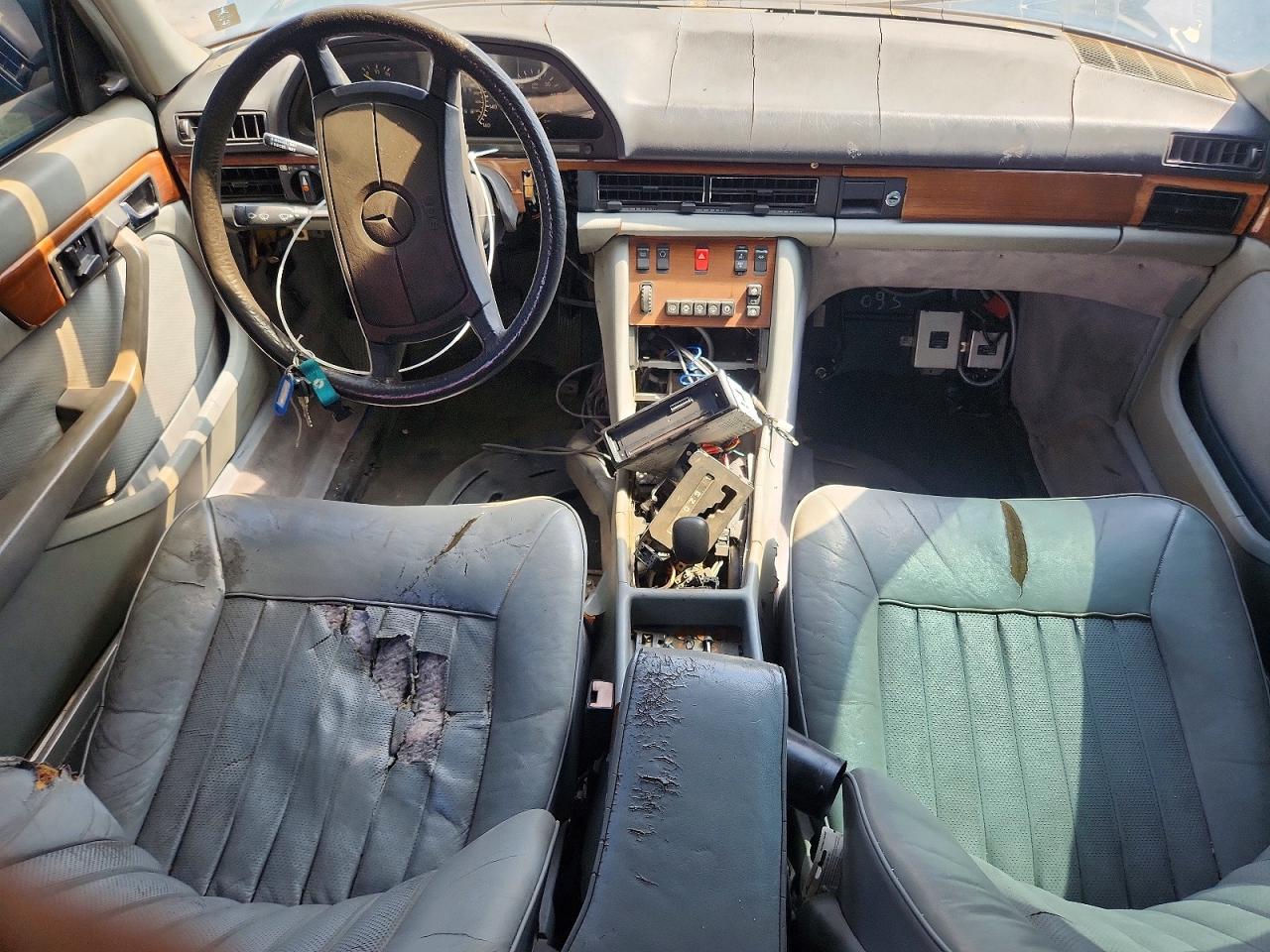 1986 Mercedes-benz 420 Sel Blue vin: WDBCA35D7GA210198
