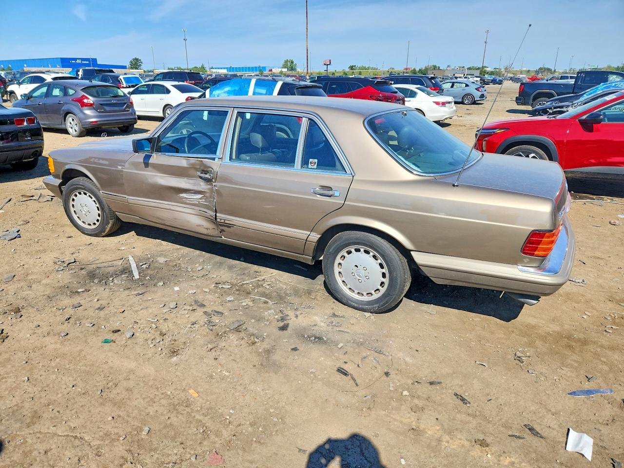 1988 Mercedes-benz 420 Sel Tan vin: WDBCA35D8JA380173