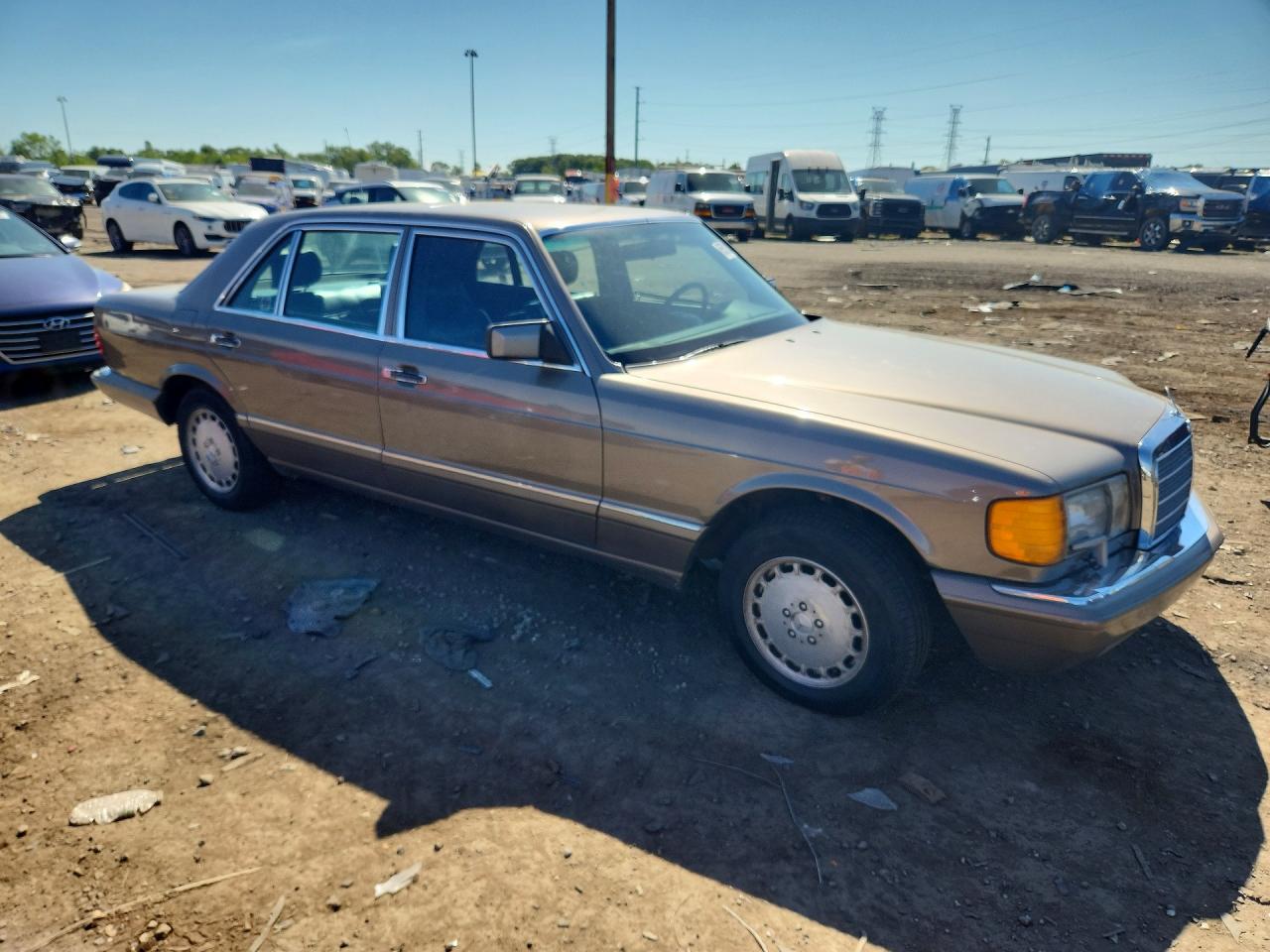 1988 Mercedes-benz 420 Sel Tan vin: WDBCA35D8JA380173