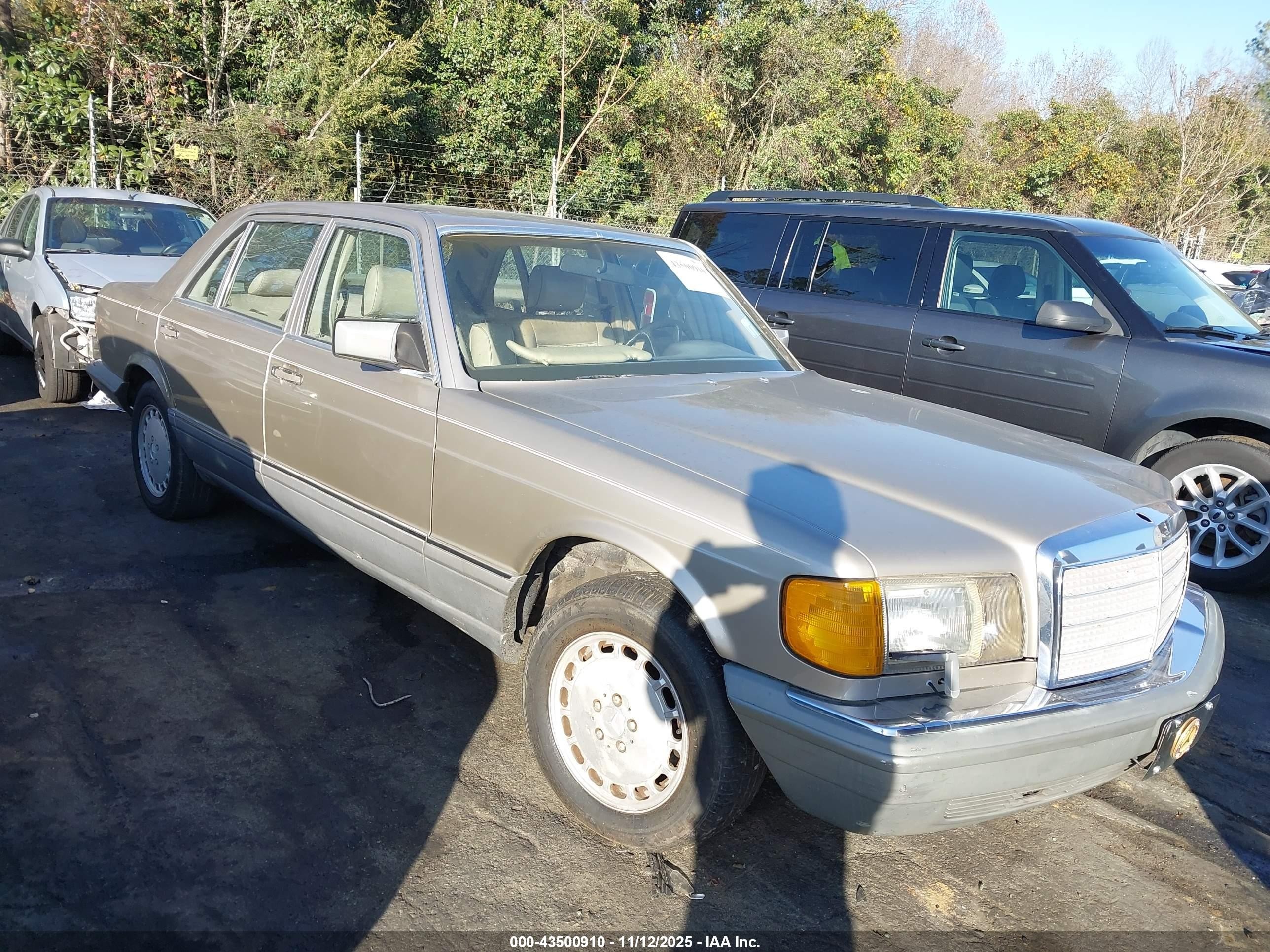 1988 Mercedes-benz 420 Sel Gray vin: WDBCA35DXJA404490