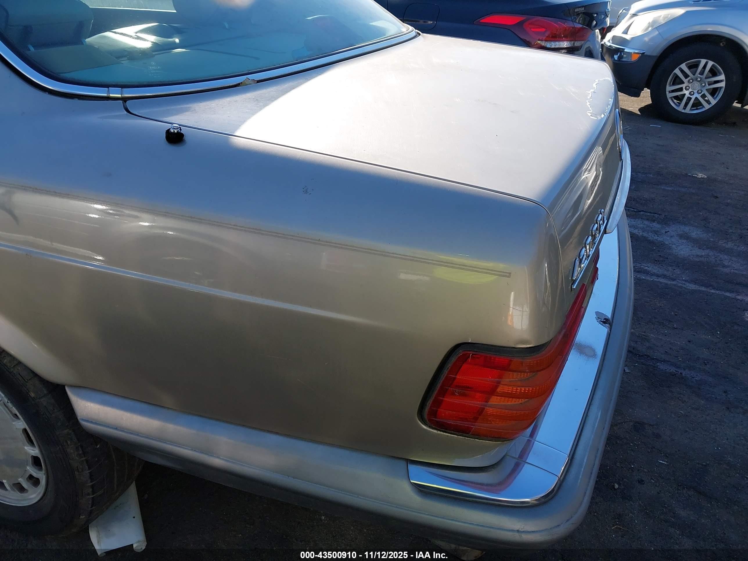 1988 Mercedes-benz 420 Sel Gray vin: WDBCA35DXJA404490