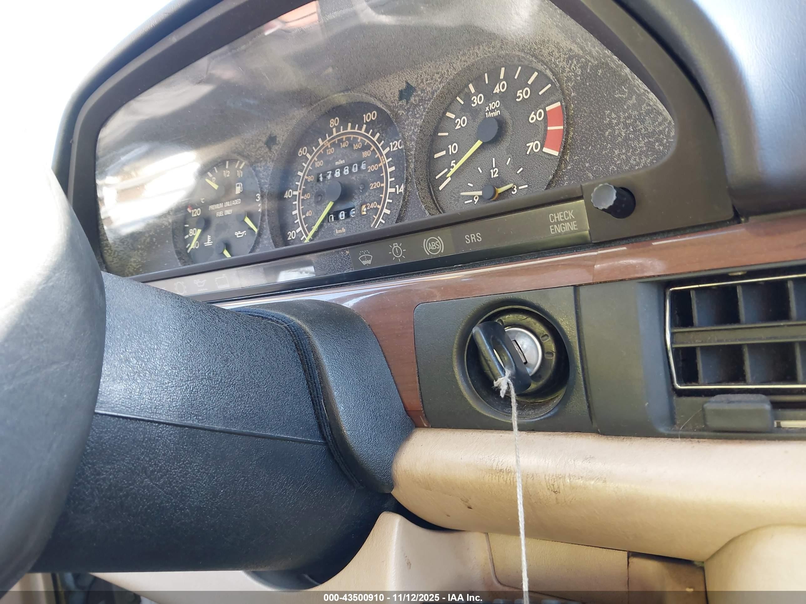 1988 Mercedes-benz 420 Sel Gray vin: WDBCA35DXJA404490