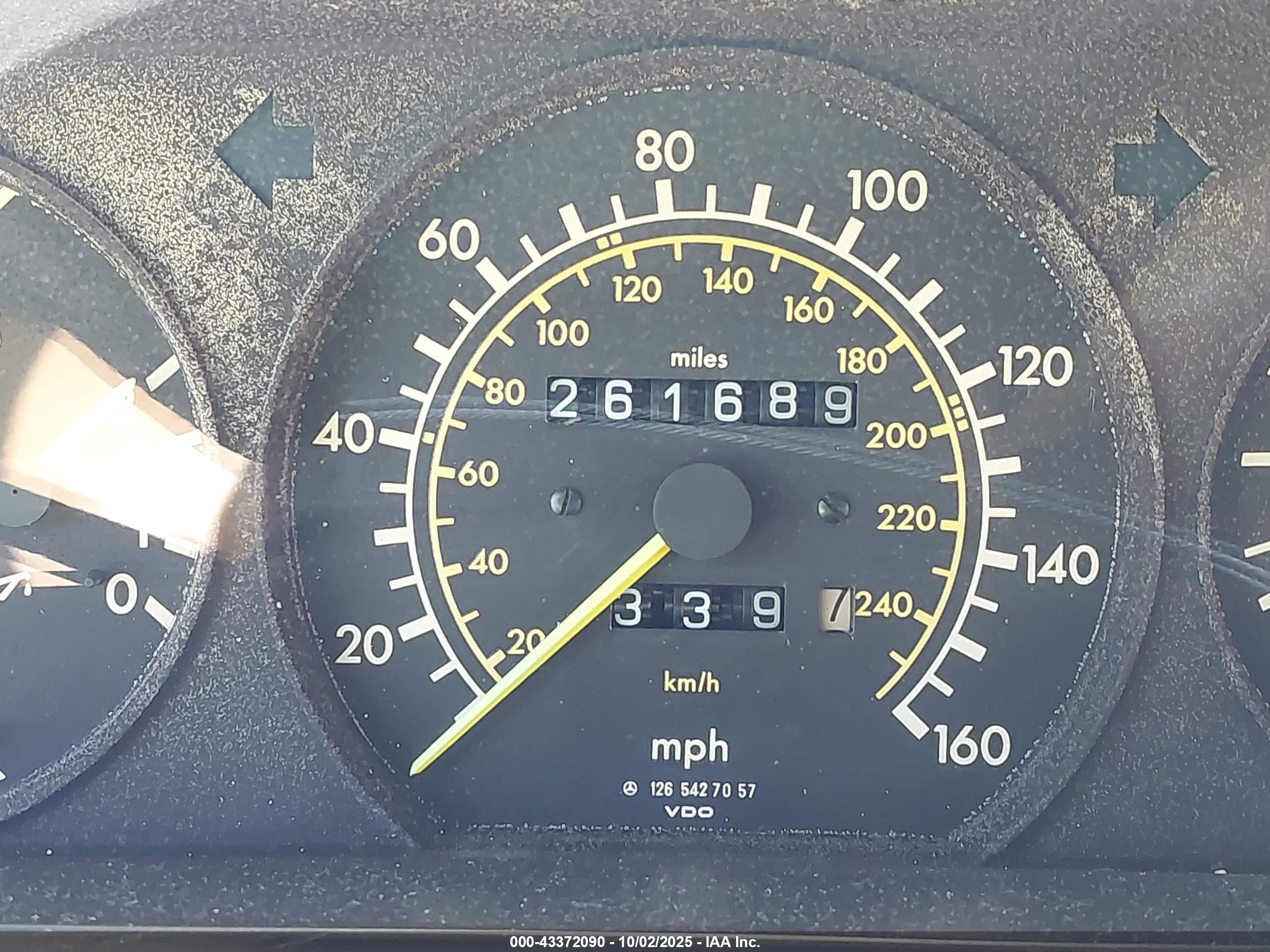 1988 Mercedes-benz 420 Sel White vin: WDBCA35DXJA422827