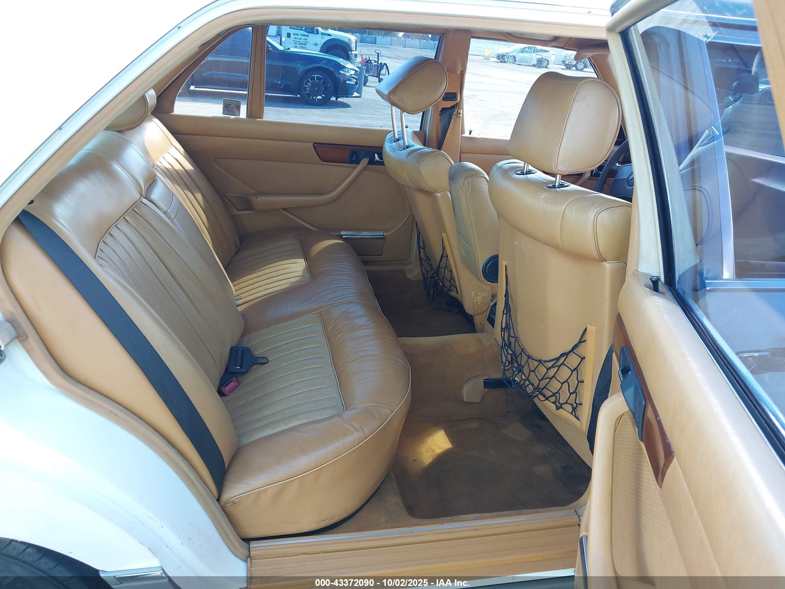 1988 Mercedes-benz 420 Sel White vin: WDBCA35DXJA422827