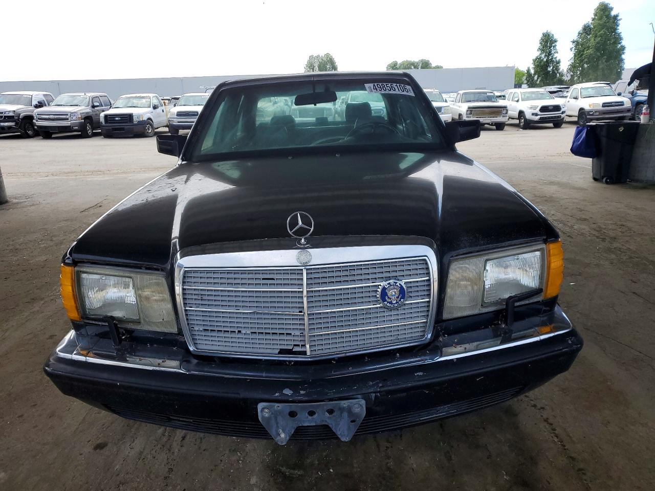 1991 Mercedes Benz 420 Sel Black vin: WDBCA35E1MA585170