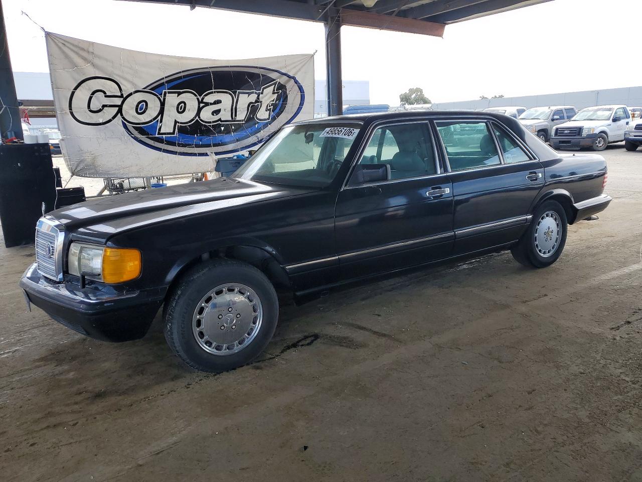 1991 Mercedes Benz 420 Sel Black vin: WDBCA35E1MA585170