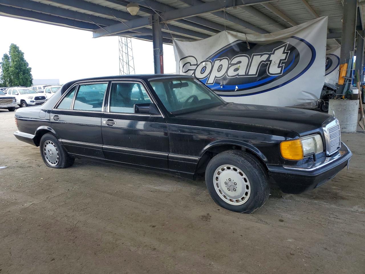 1991 Mercedes Benz 420 Sel Black vin: WDBCA35E1MA585170