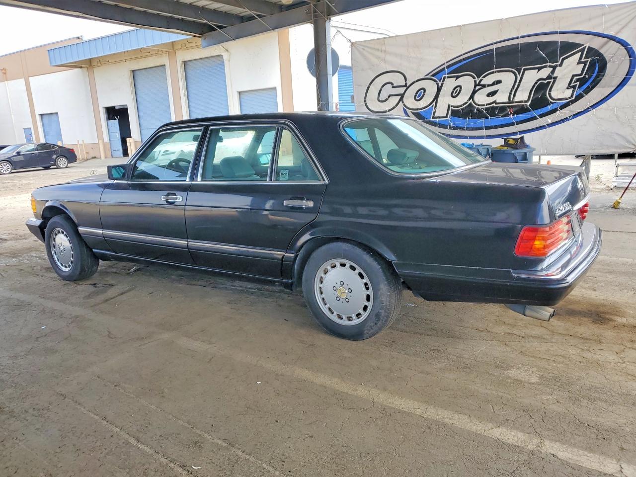 1991 Mercedes Benz 420 Sel Black vin: WDBCA35E1MA585170