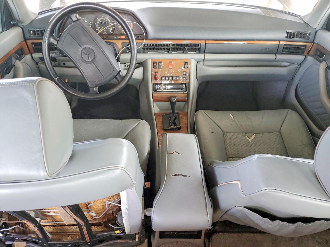 1991 Mercedes Benz 420 Sel Black vin: WDBCA35E1MA585170