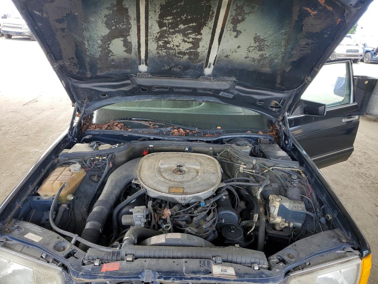1991 Mercedes Benz 420 Sel Black vin: WDBCA35E1MA585170