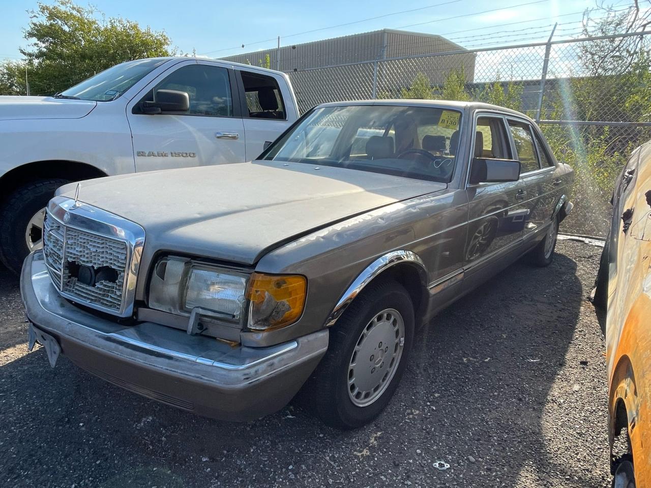 1991 Mercedes-benz 420 Sel Gold vin: WDBCA35E1MA597903