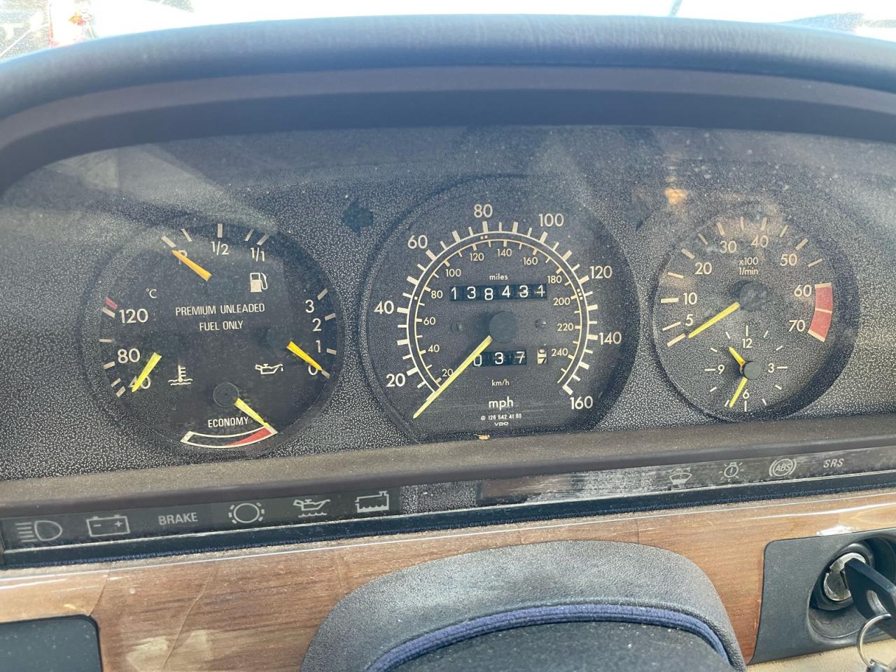 1991 Mercedes-benz 420 Sel Gold vin: WDBCA35E1MA597903