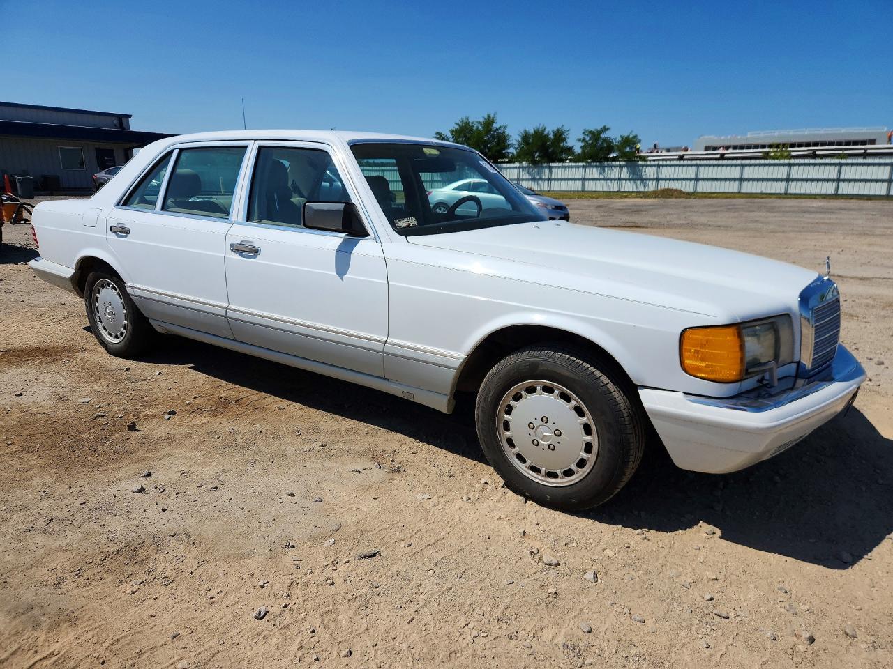 1991 Mercedes-benz 420 Sel White vin: WDBCA35E1MA607460