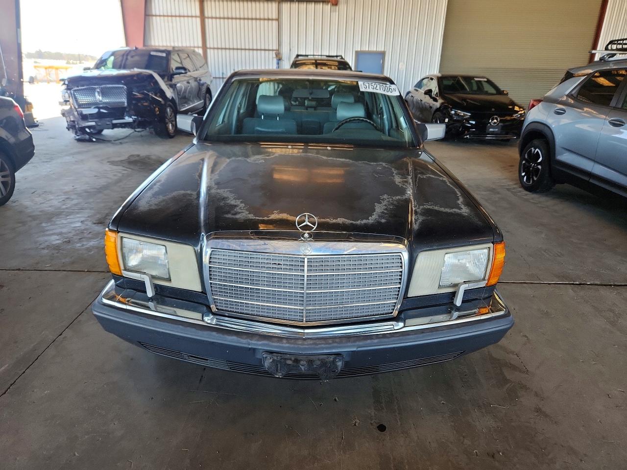 1989 Mercedes-benz 420 Sel Charcoal vin: WDBCA35E2KA481770