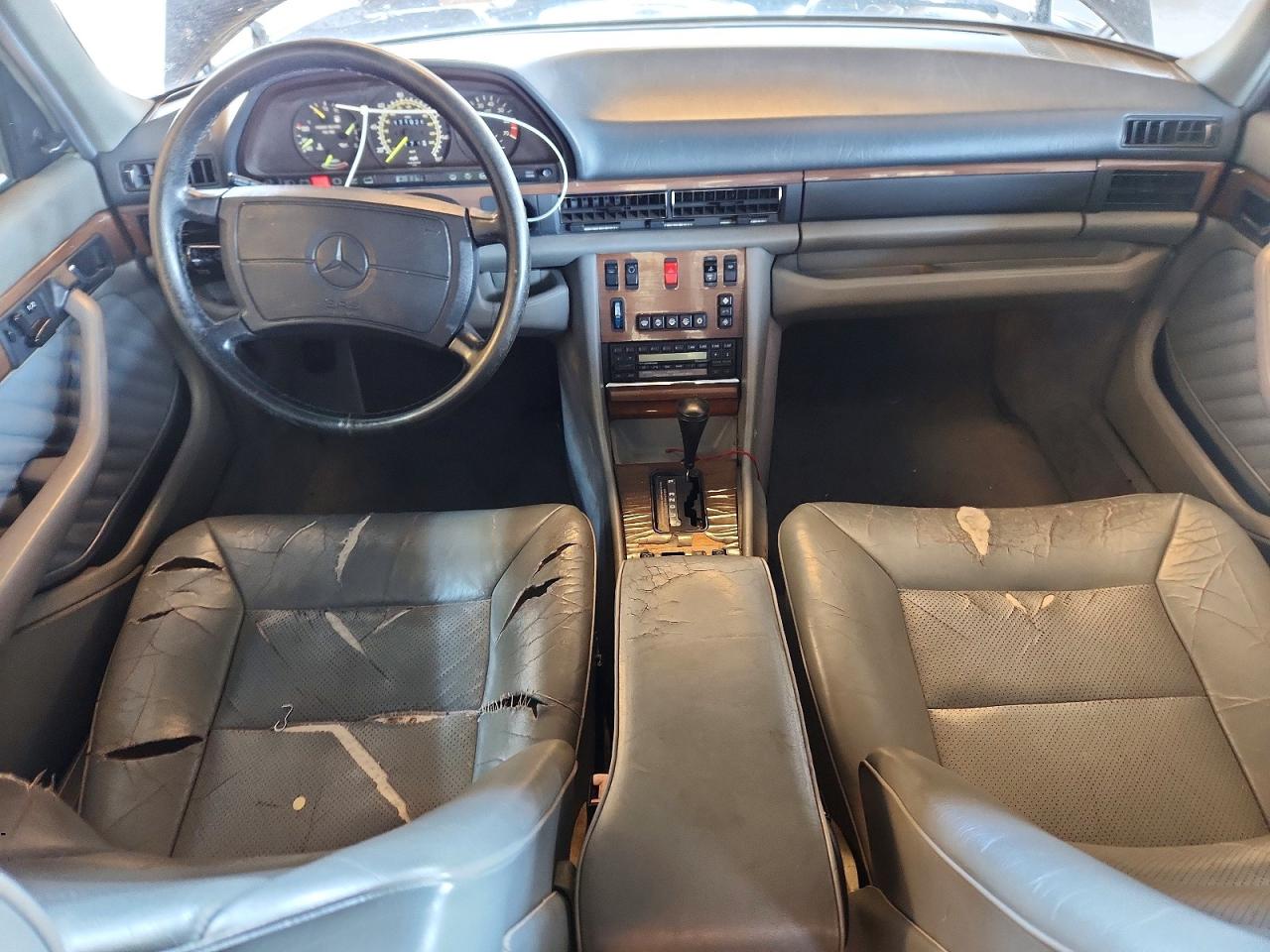 1989 Mercedes-benz 420 Sel Charcoal vin: WDBCA35E2KA481770