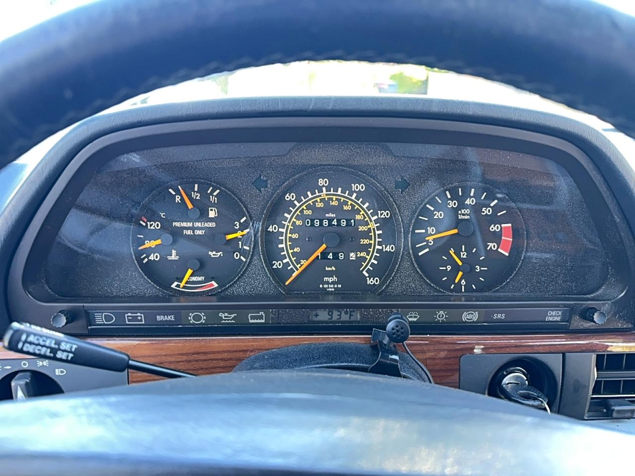 1991 Mercedes-benz 420 Sel White vin: WDBCA35E3MA596879