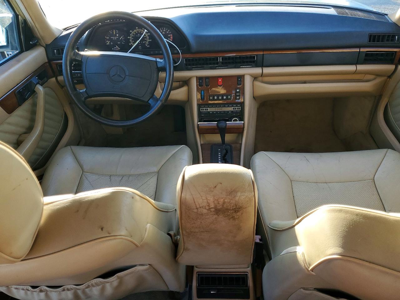 1991 Mercedes-benz 420 Sel White vin: WDBCA35E4MA600633