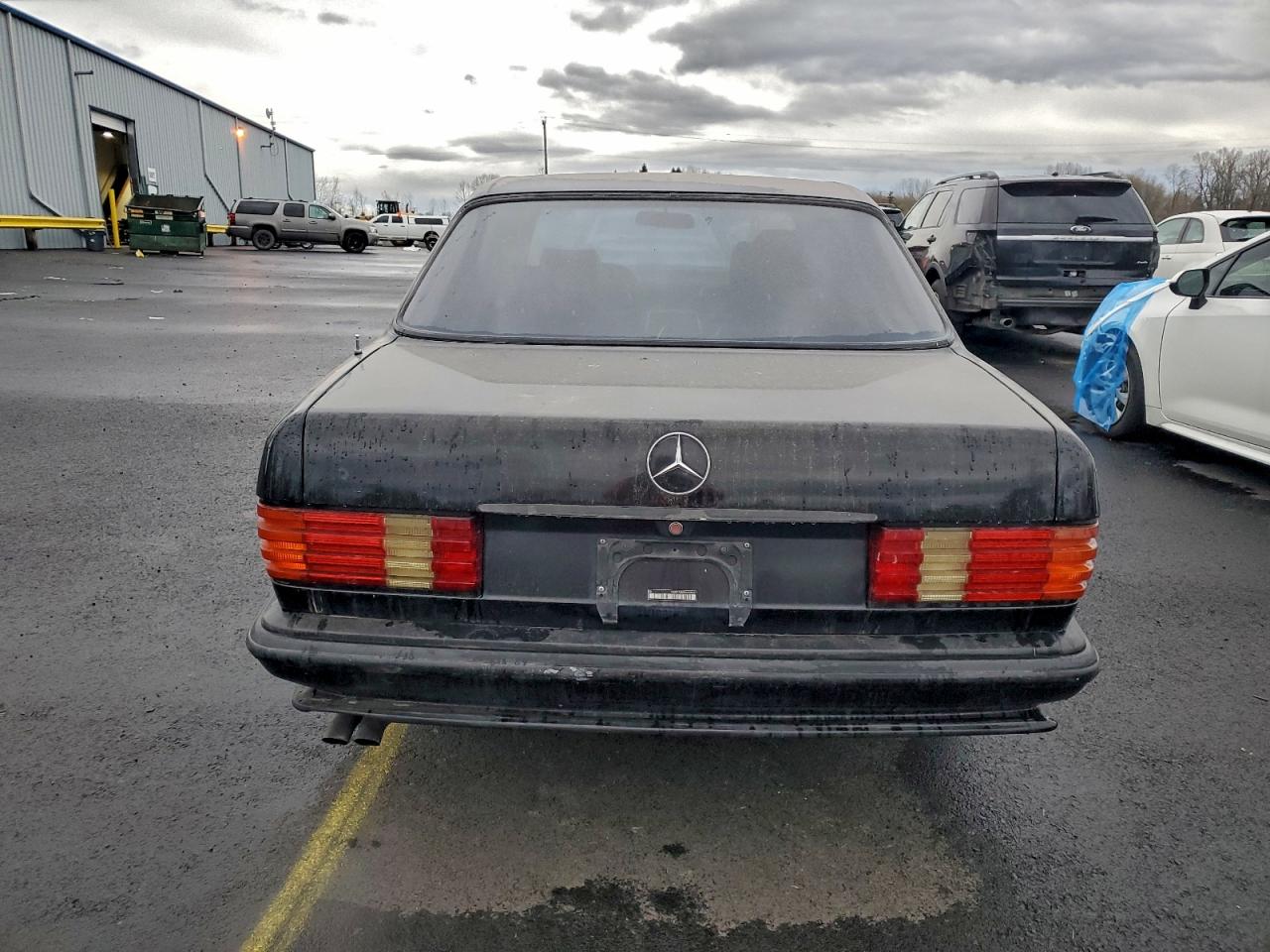 1991 Mercedes-benz 420 Sel Black vin: WDBCA35E5MA601810