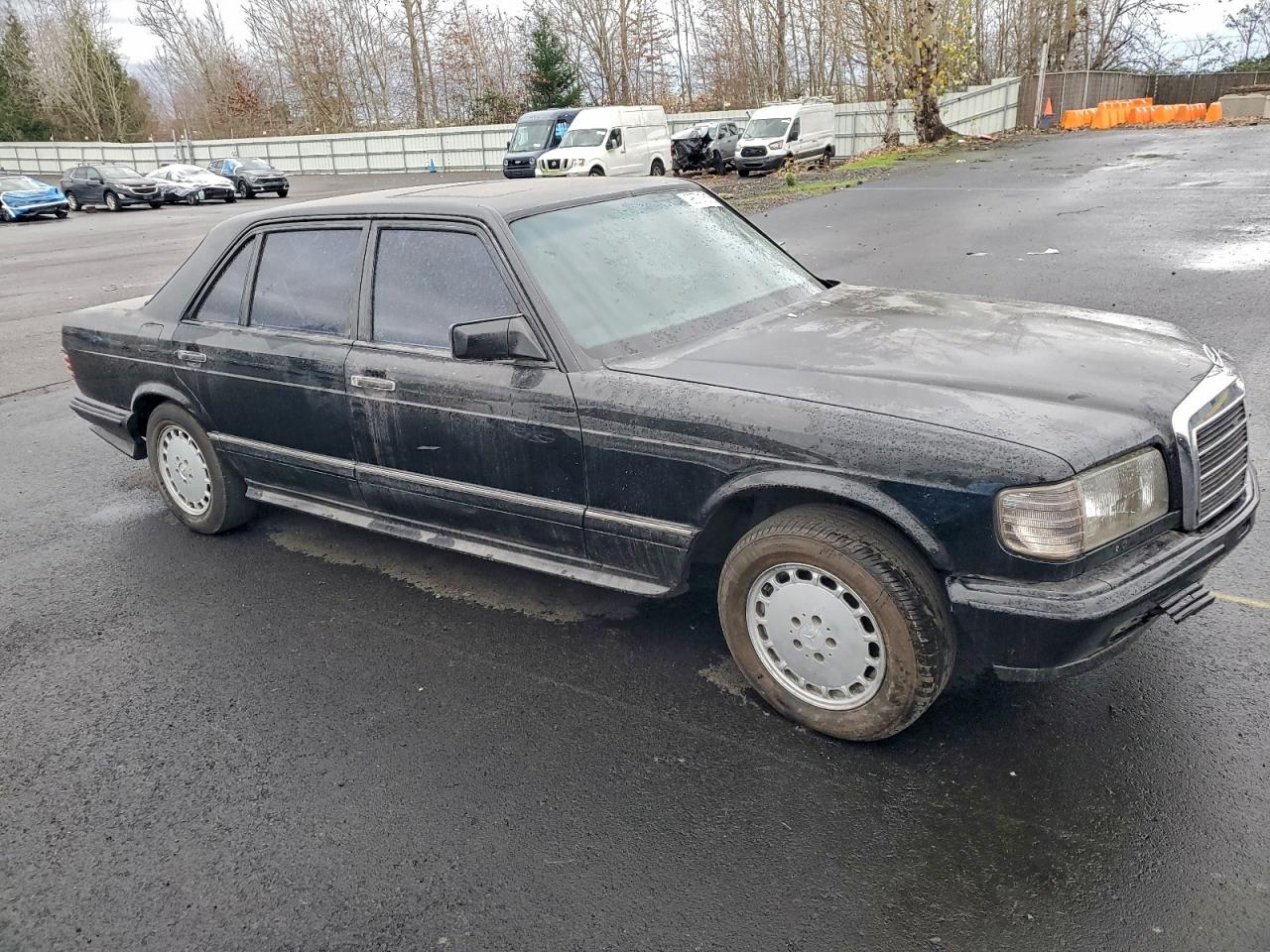 1991 Mercedes-benz 420 Sel Black vin: WDBCA35E5MA601810