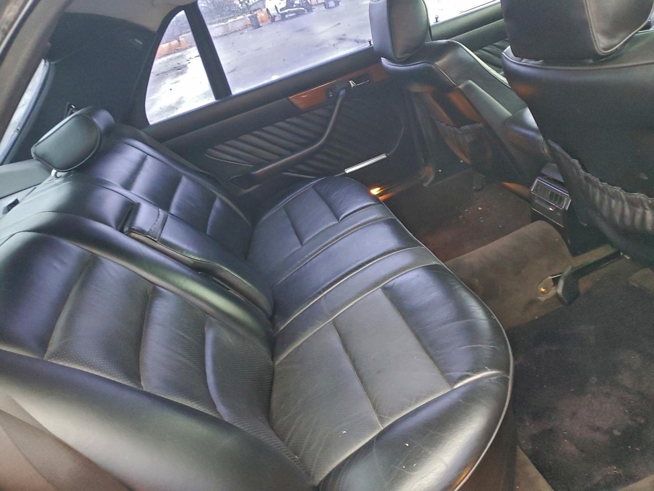 1991 Mercedes-benz 420 Sel Black vin: WDBCA35E5MA601810