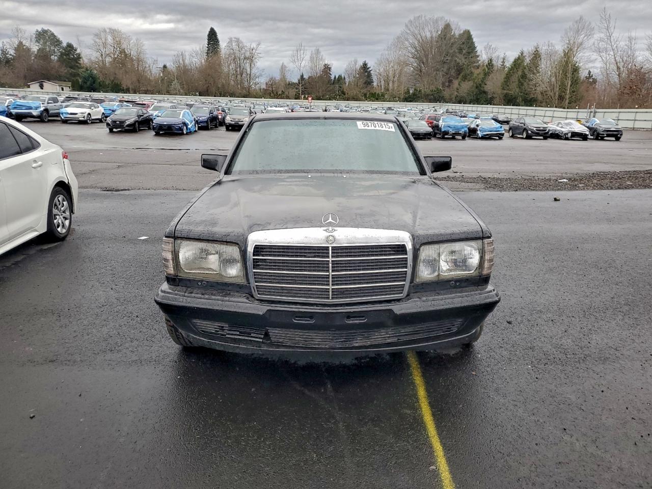 1991 Mercedes-benz 420 Sel Black vin: WDBCA35E5MA601810