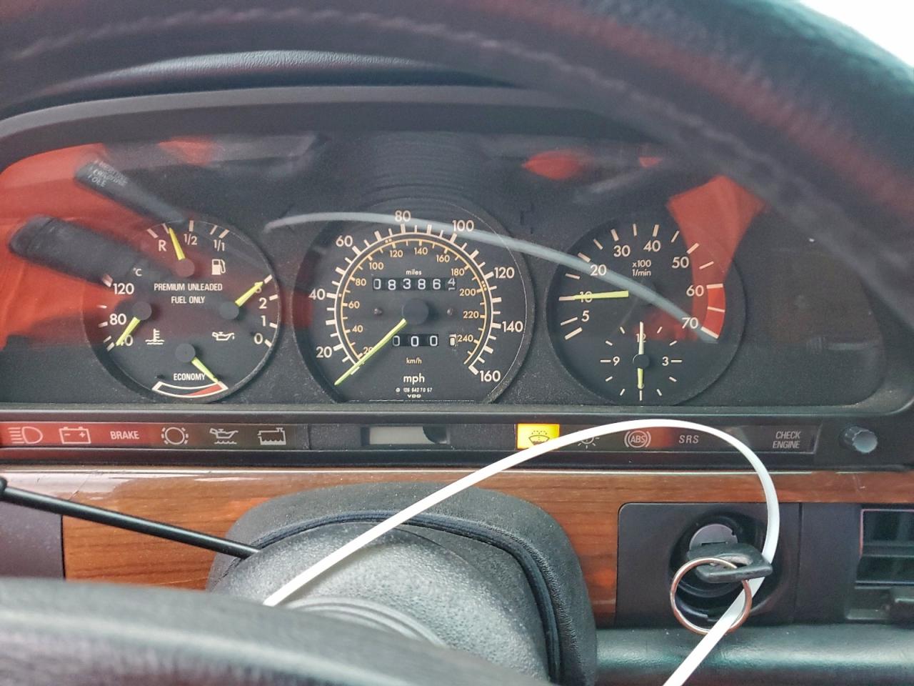 1991 Mercedes-benz 420 Sel Black vin: WDBCA35E5MA601810