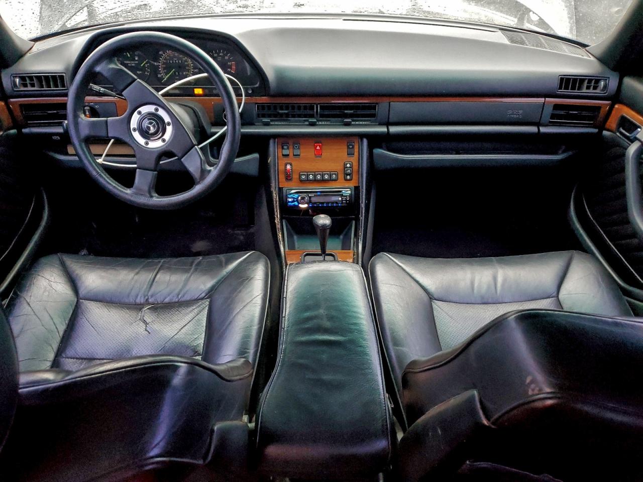 1991 Mercedes-benz 420 Sel Black vin: WDBCA35E5MA601810