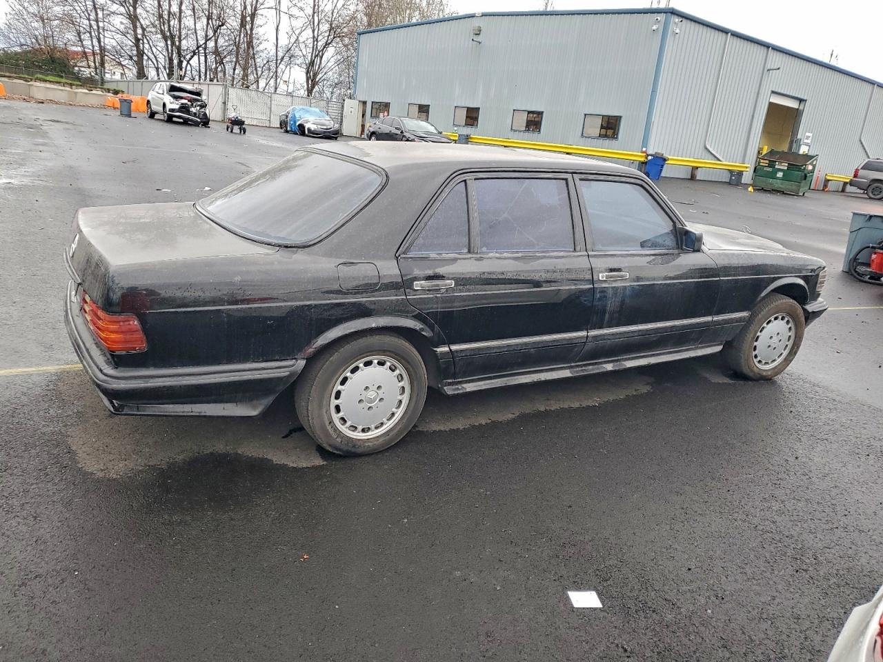 1991 Mercedes-benz 420 Sel Black vin: WDBCA35E5MA601810