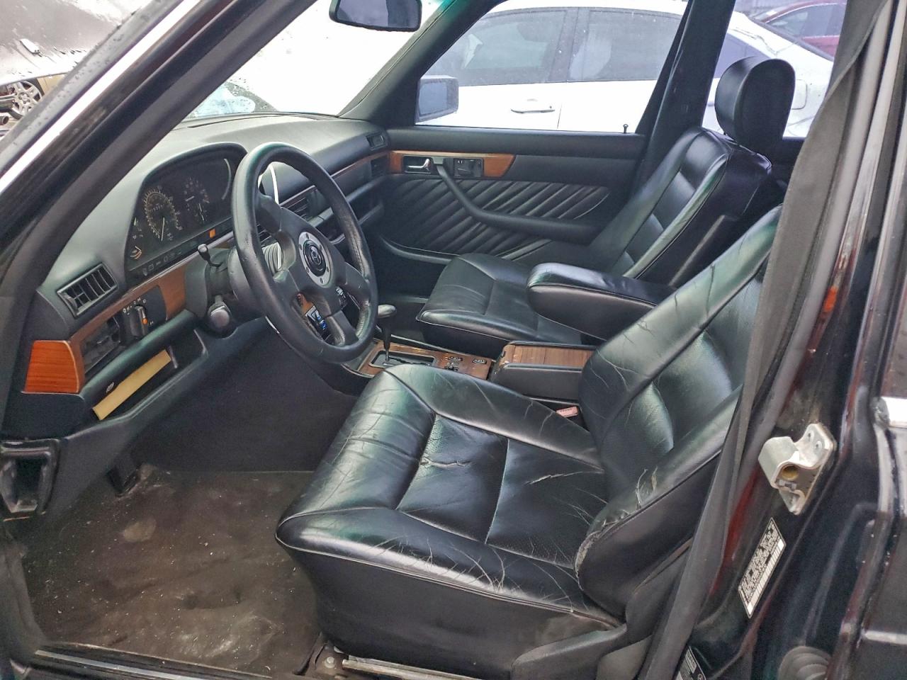 1991 Mercedes-benz 420 Sel Black vin: WDBCA35E5MA601810