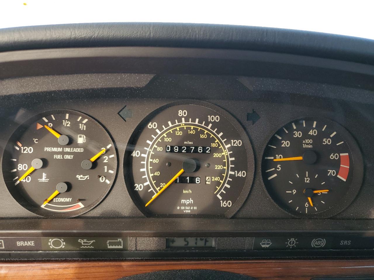1991 Mercedes-benz 420 Sel White vin: WDBCA35E8MA604488