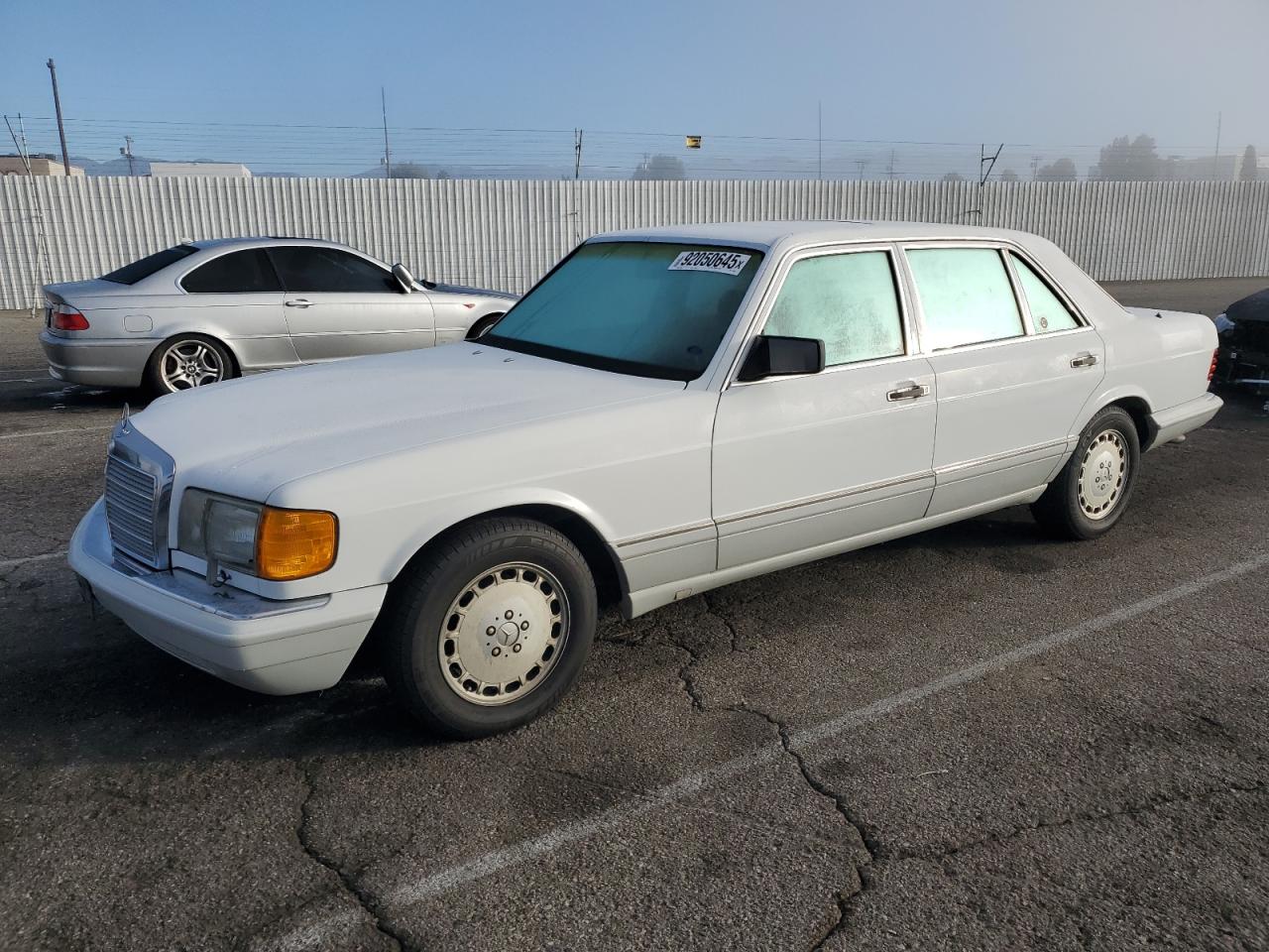 1991 Mercedes-benz 420 Sel White vin: WDBCA35E8MA604488