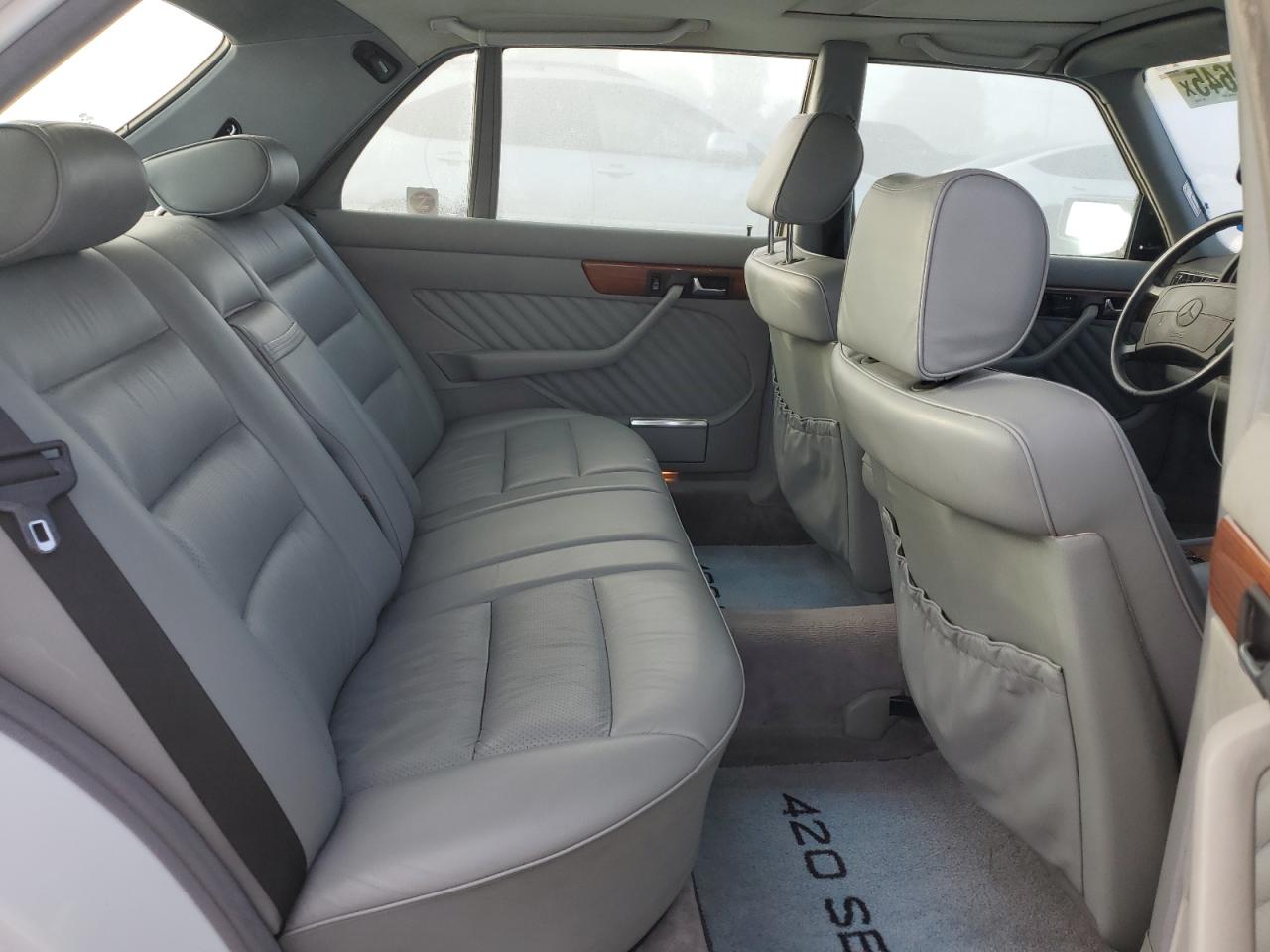 1991 Mercedes-benz 420 Sel White vin: WDBCA35E8MA604488