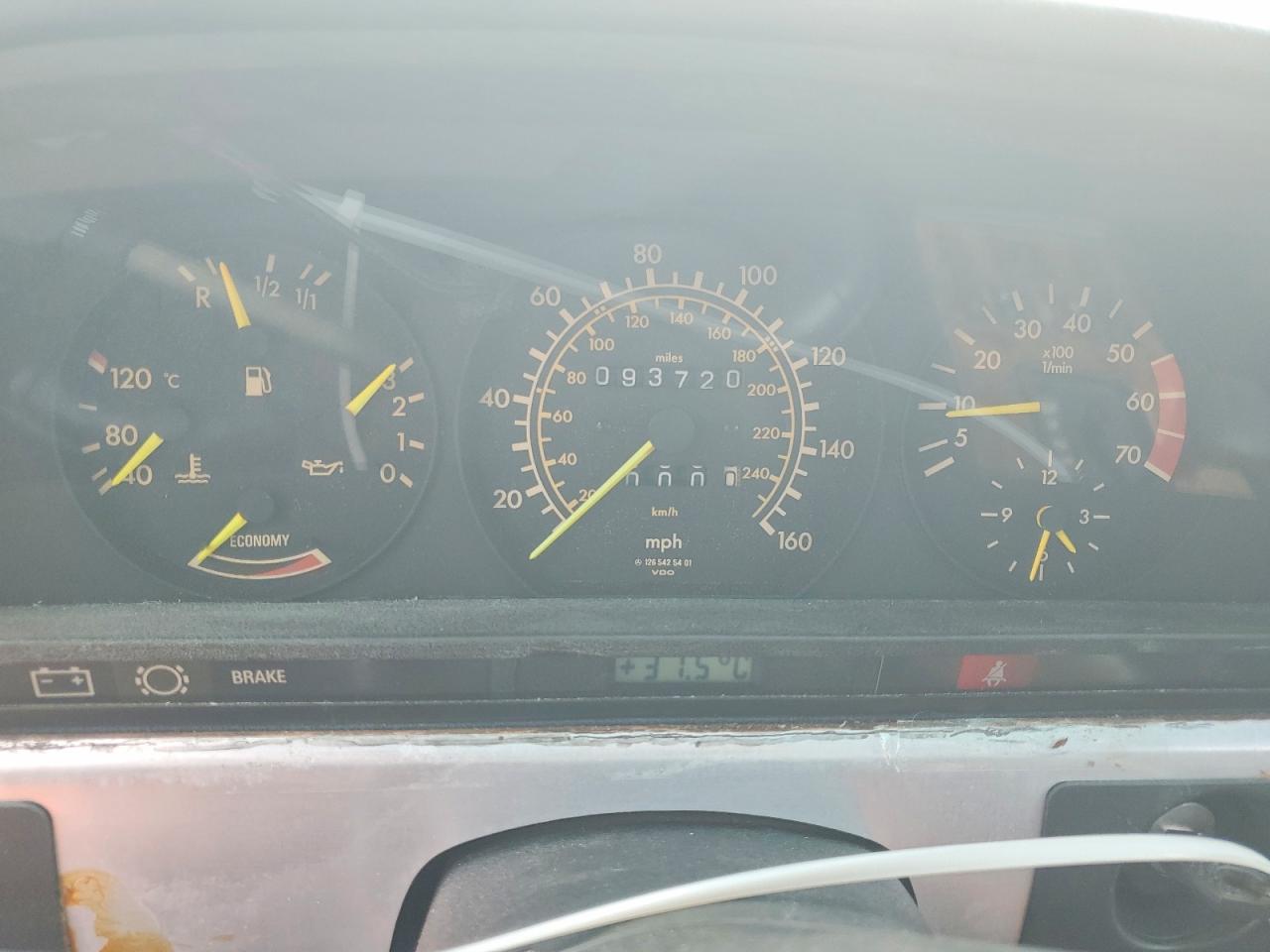 1984 Mercedes-benz 500 Sel Blue vin: WDBCA37A2EA033687