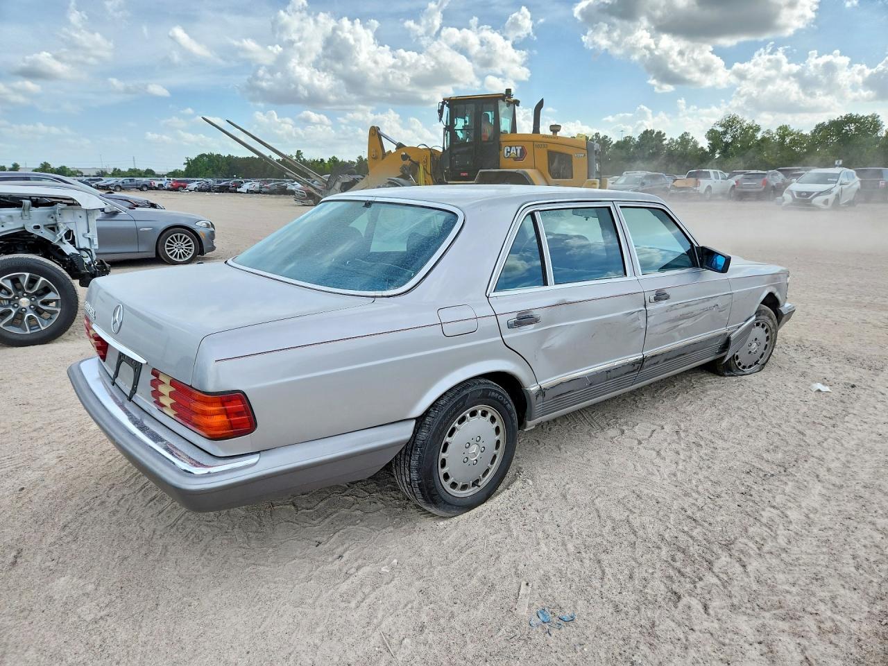 1984 Mercedes-benz 500 Sel Silver vin: WDBCA37A7EA051635