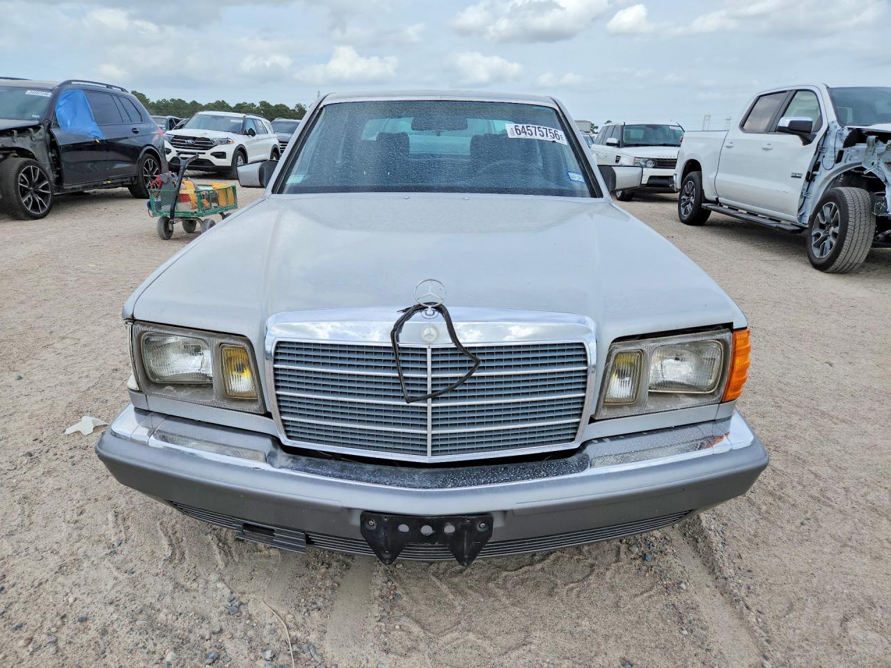 1984 Mercedes-benz 500 Sel Silver vin: WDBCA37A7EA051635
