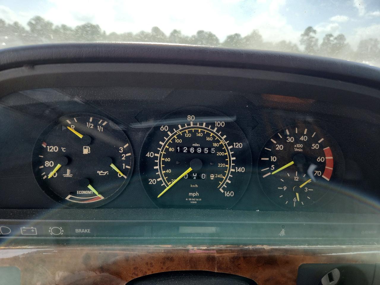 1984 Mercedes-benz 500 Sel Silver vin: WDBCA37A7EA051635