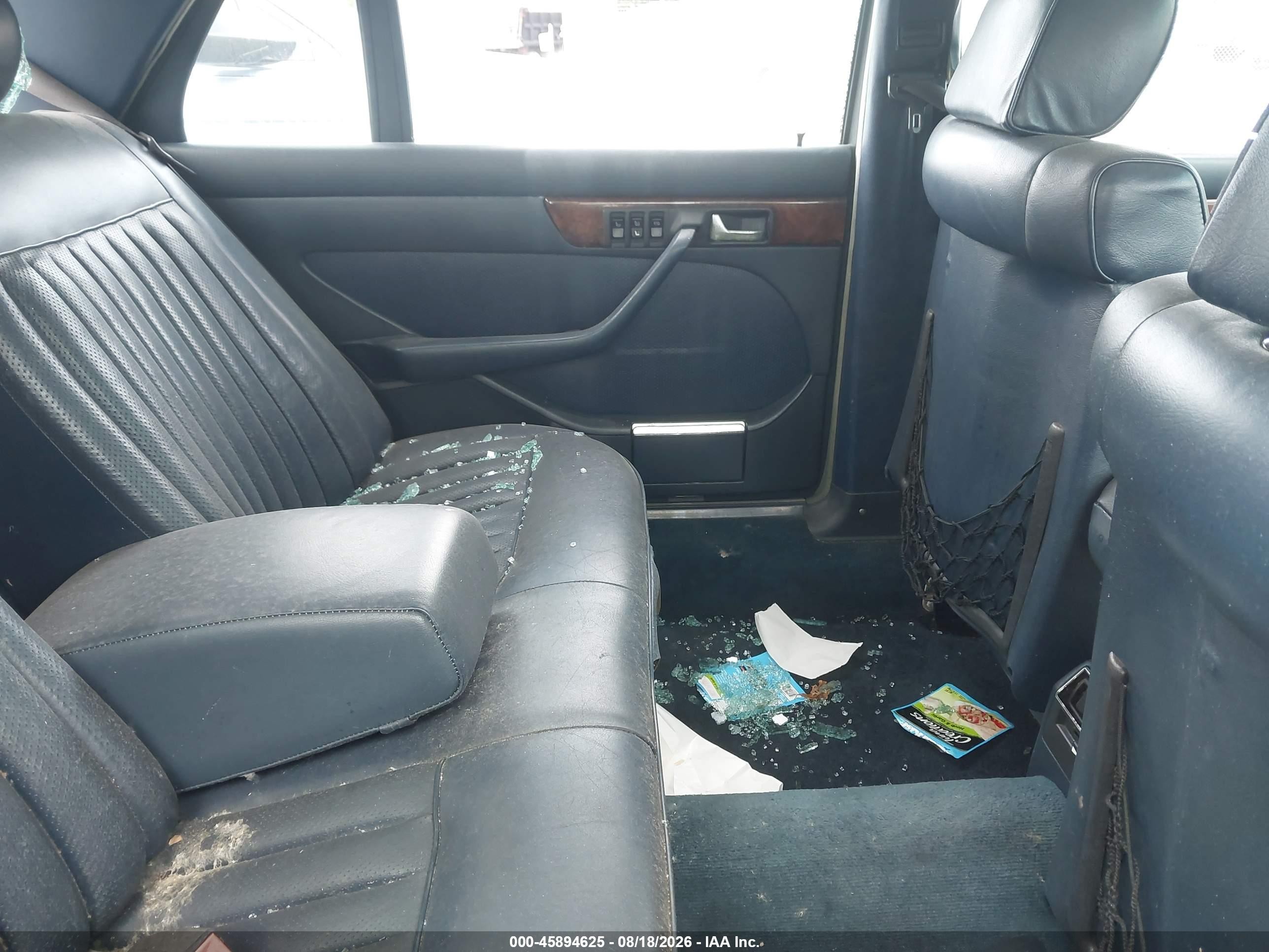 1985 Mercedes-benz 500 Sel Silver vin: WDBCA37D5FA163037