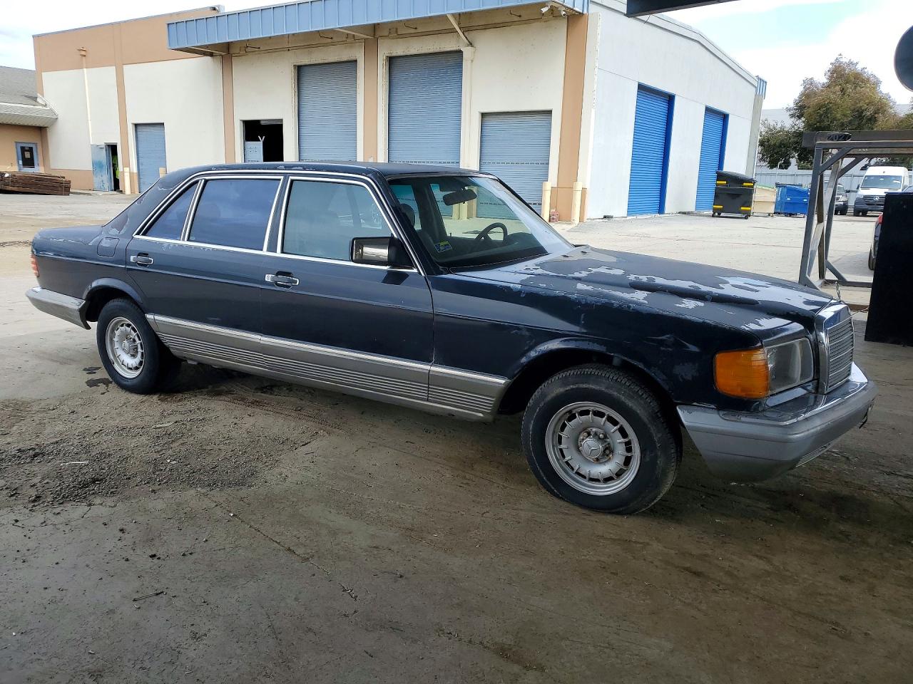 1985 Mercedes-benz 500 Sel Blue vin: WDBCA37D7FA180969