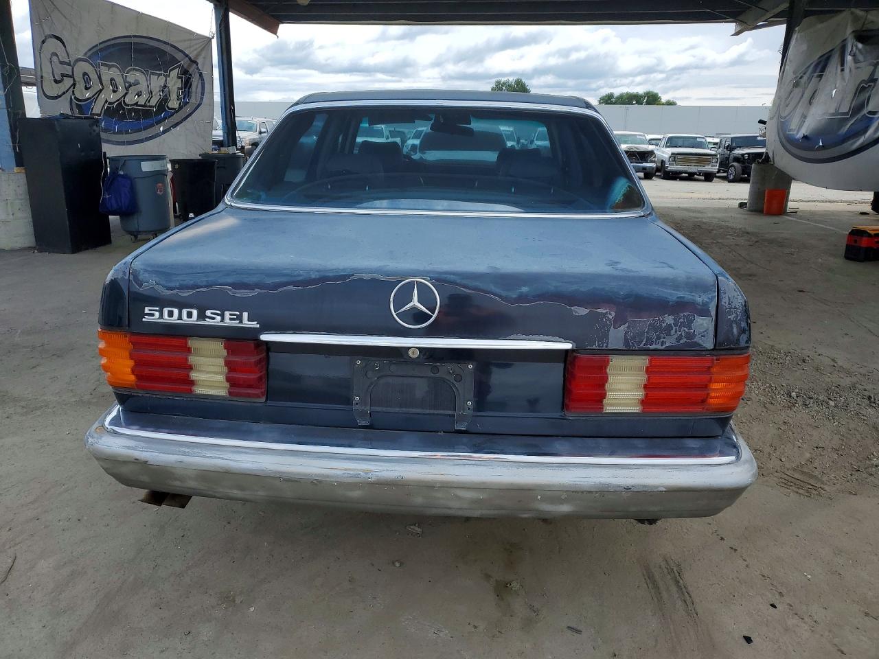 1985 Mercedes-benz 500 Sel Blue vin: WDBCA37D7FA180969