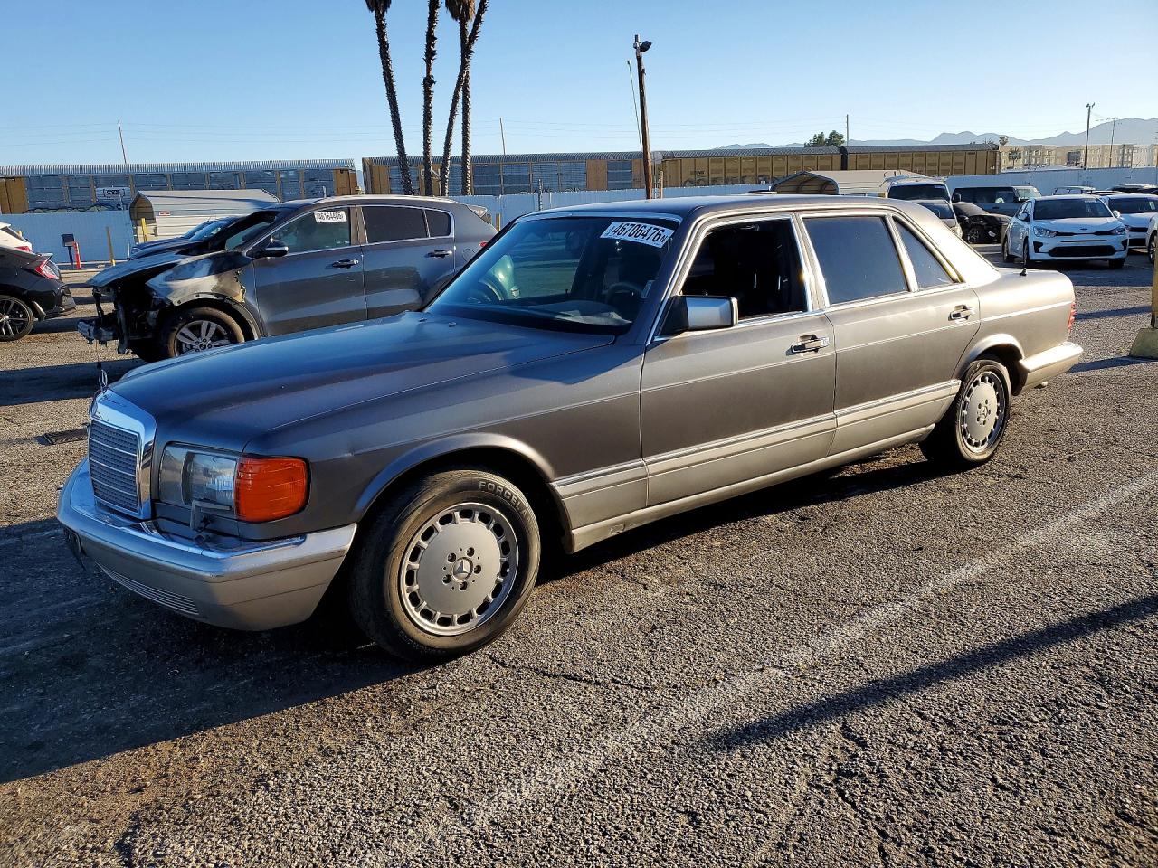 1988 Mercedes-benz 560 Sel Gray vin: WDBCA39D0JA364687
