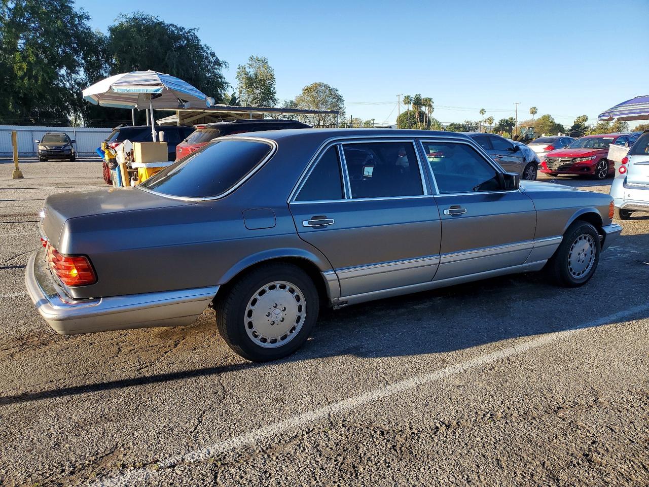 1988 Mercedes-benz 560 Sel Gray vin: WDBCA39D0JA364687