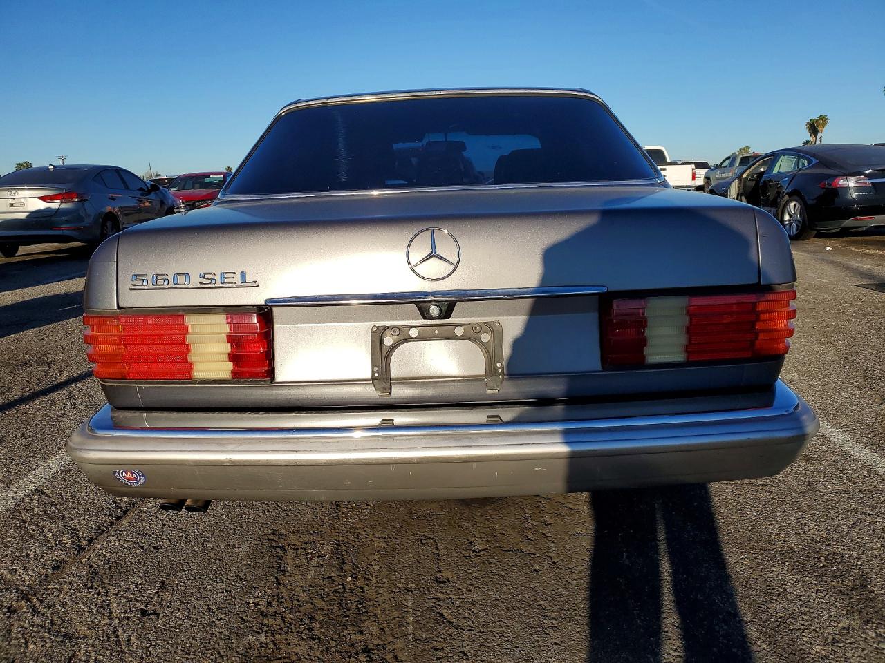 1988 Mercedes-benz 560 Sel Gray vin: WDBCA39D0JA364687